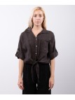 Camicia Lino Classica con Nodo