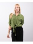Camicia Lino Classica con Nodo
