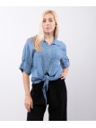 Camicia Lino Classica con Nodo