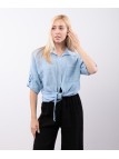 Camicia Lino Classica con Nodo