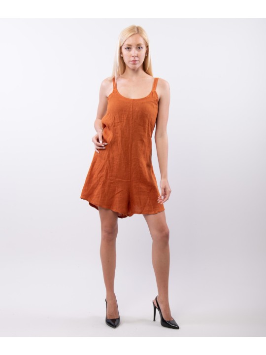 Tuta Shorts Lino