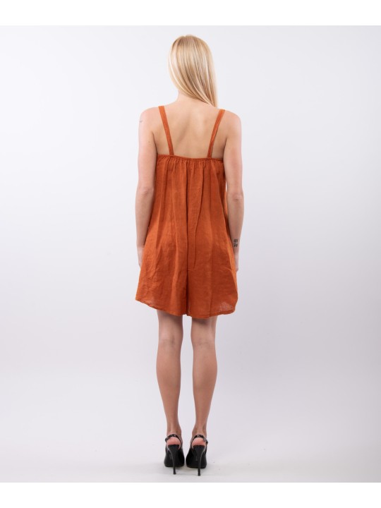 Tuta Shorts Lino