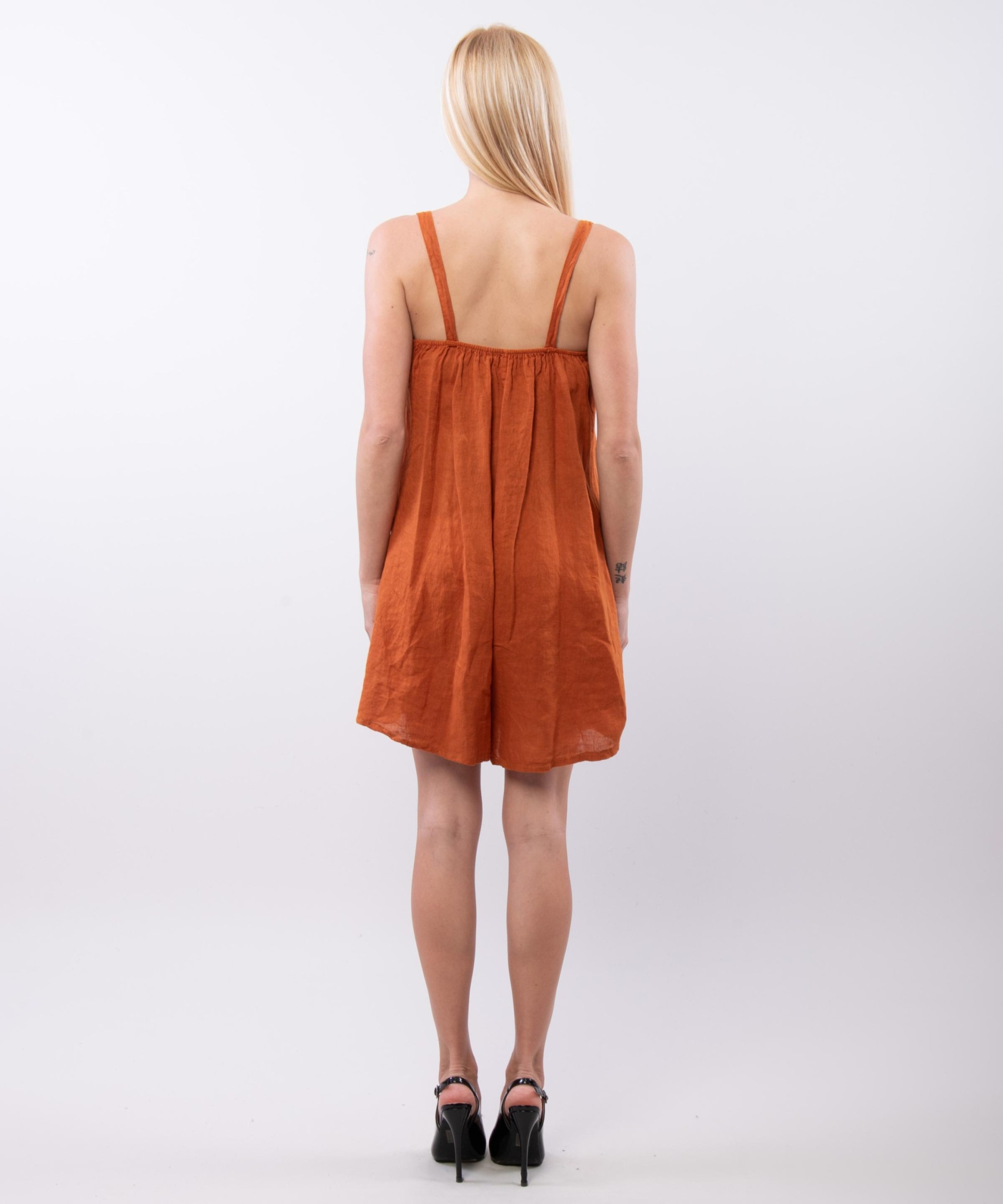 Tuta Shorts Lino