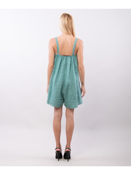 Tuta Shorts Lino