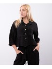 Camicia di Lino Cropped