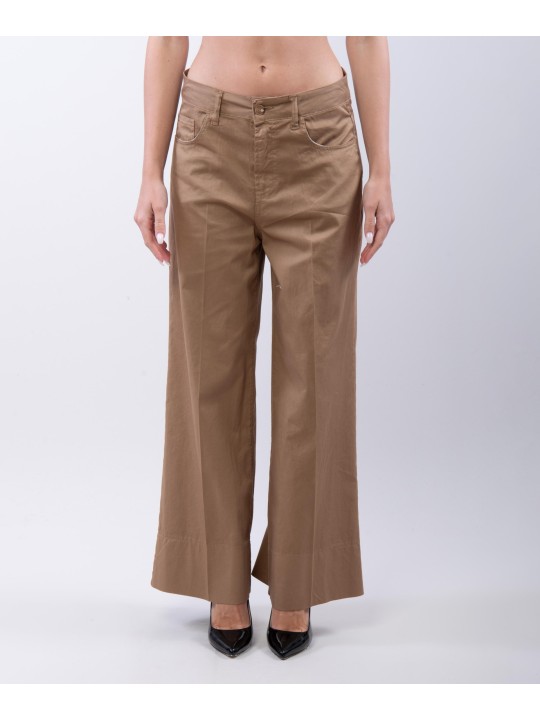 Pantaloni Culotte in Cotone