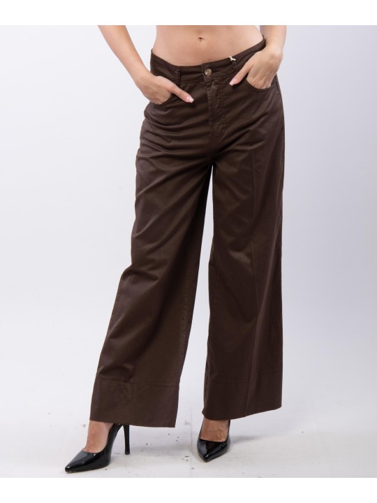 Pantaloni Culotte in Cotone