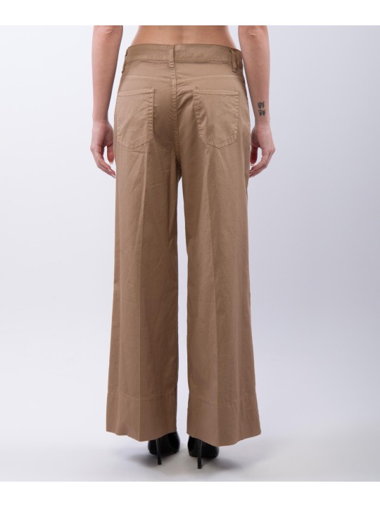 Pantaloni Culotte in Cotone