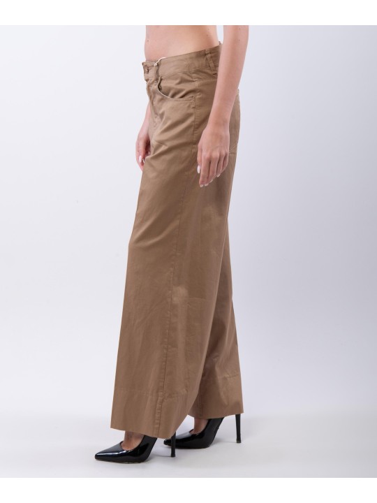 Pantaloni Culotte in Cotone