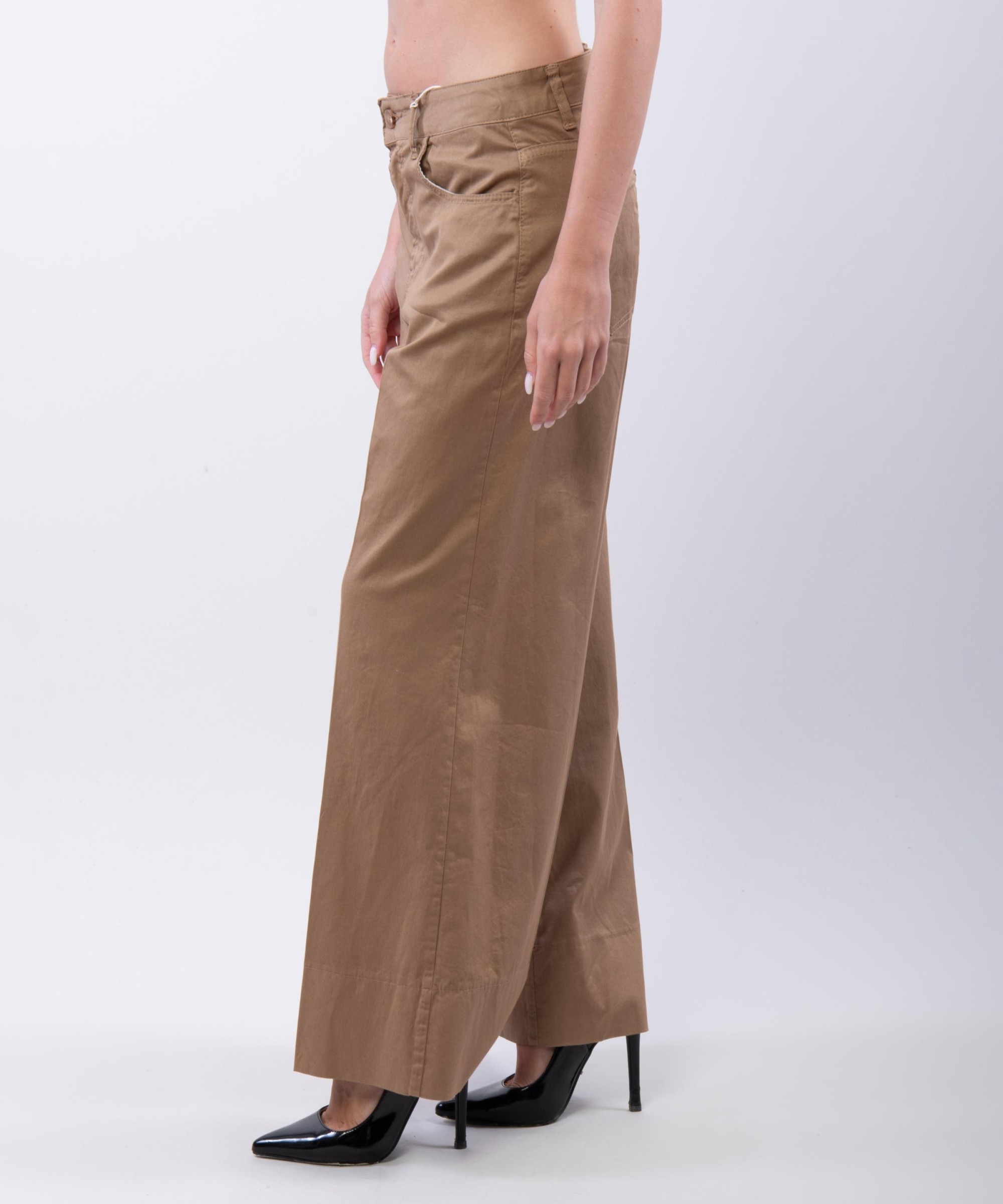 Pantaloni Culotte in Cotone