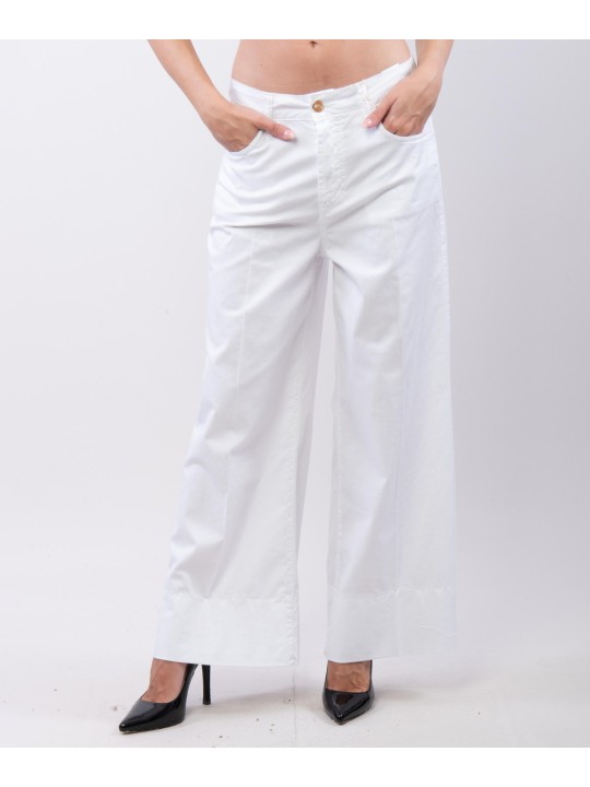 Pantaloni Culotte in Cotone