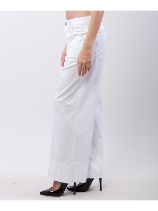 Pantaloni Culotte in Cotone