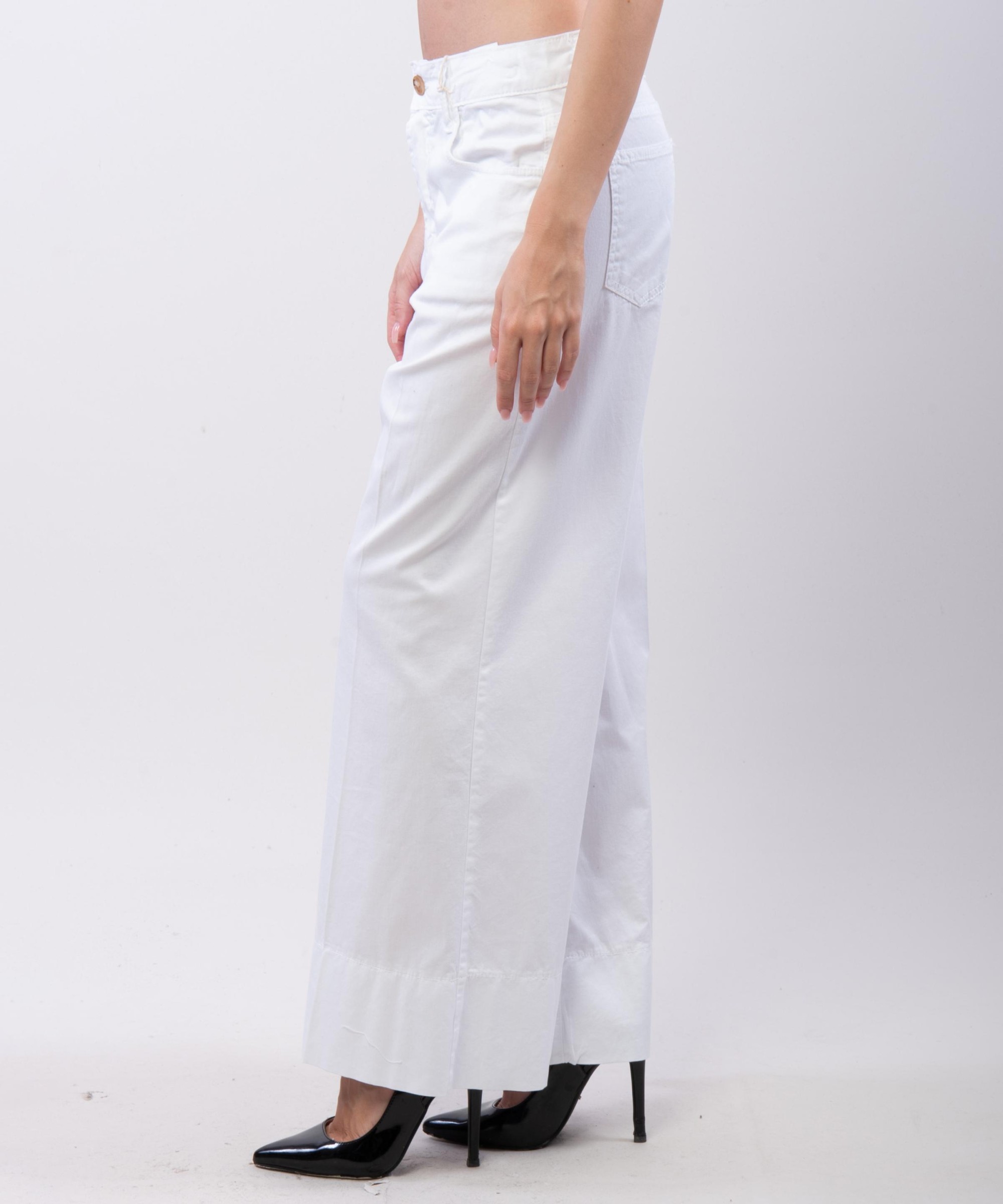 Pantaloni Culotte in Cotone