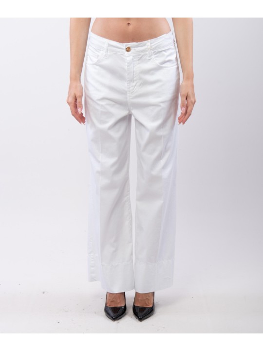Pantaloni Culotte in Cotone