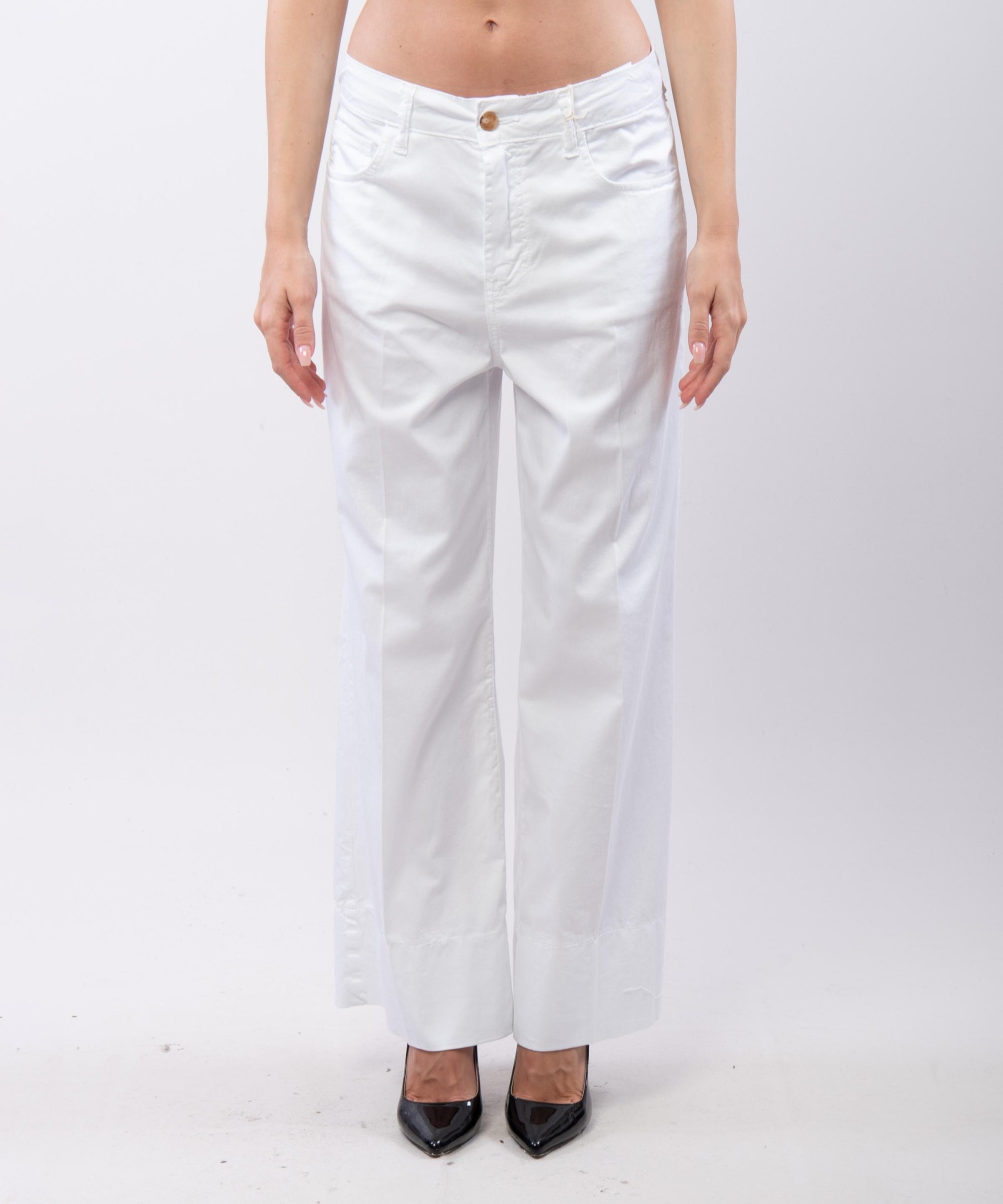 Pantaloni Culotte in Cotone