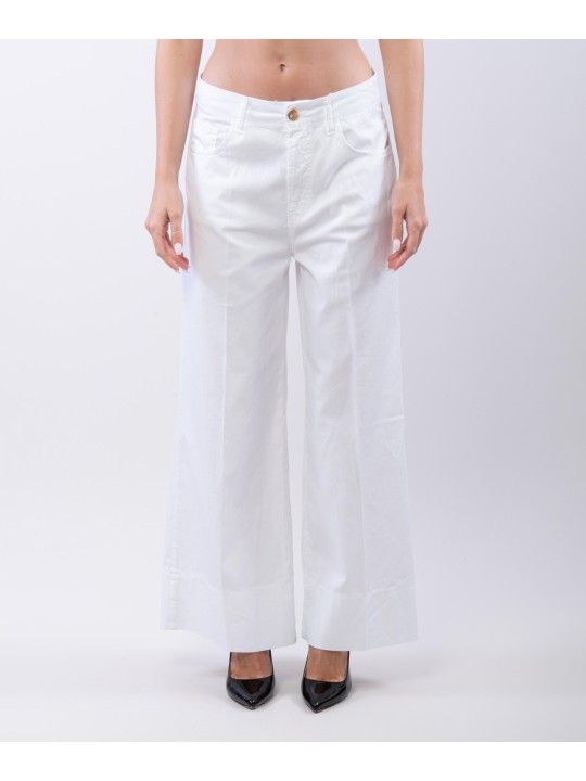 Pantaloni Culotte in Cotone