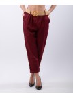 Pantaloni Relaxed Dritti con cintura