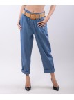 Pantaloni Relaxed Dritti con cintura