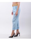 Pantalone lino con cintura