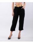 Pantalone lino con cintura