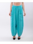Pantalone Lino a Palloncino con tasche