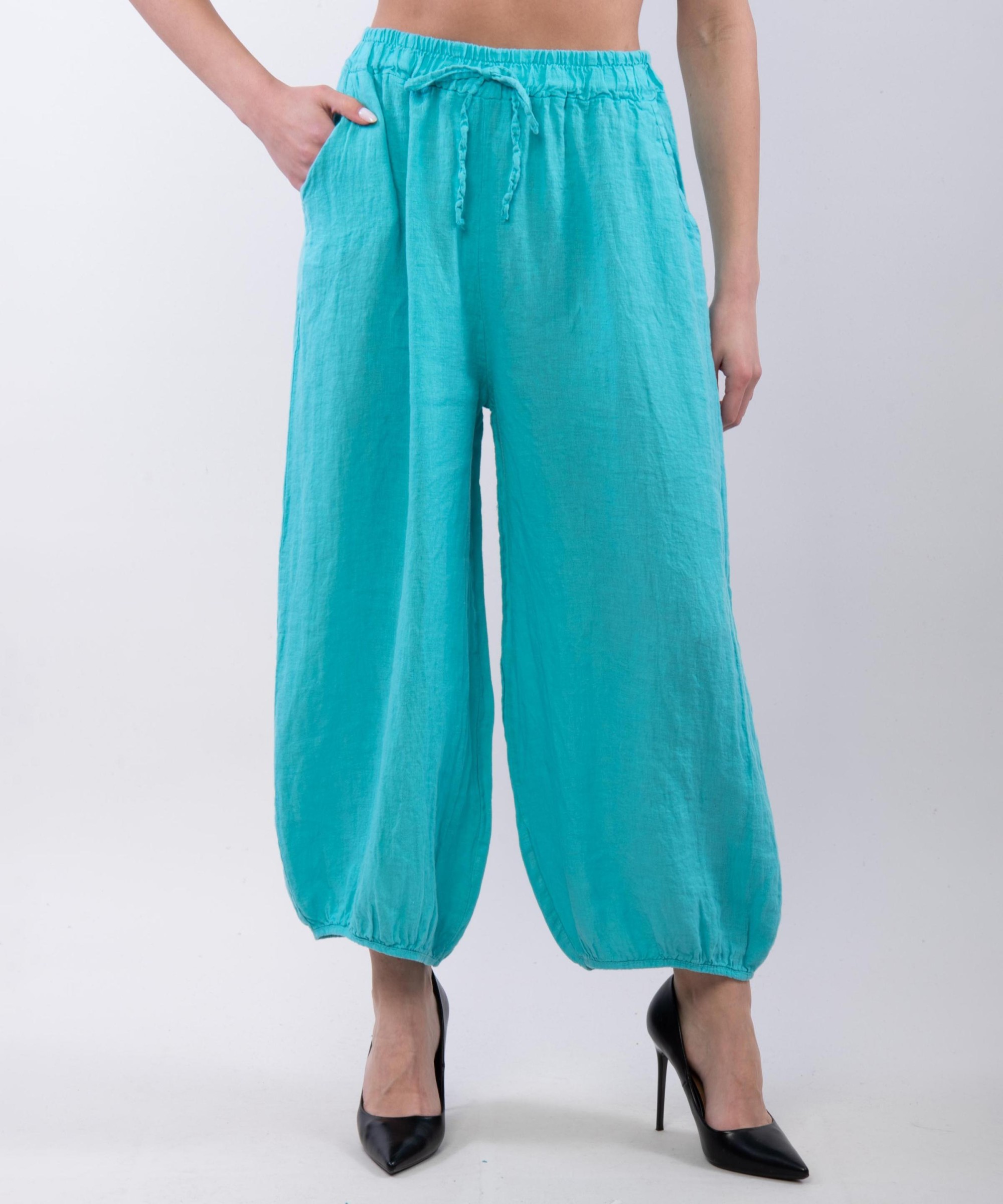 Pantalone Lino a Palloncino