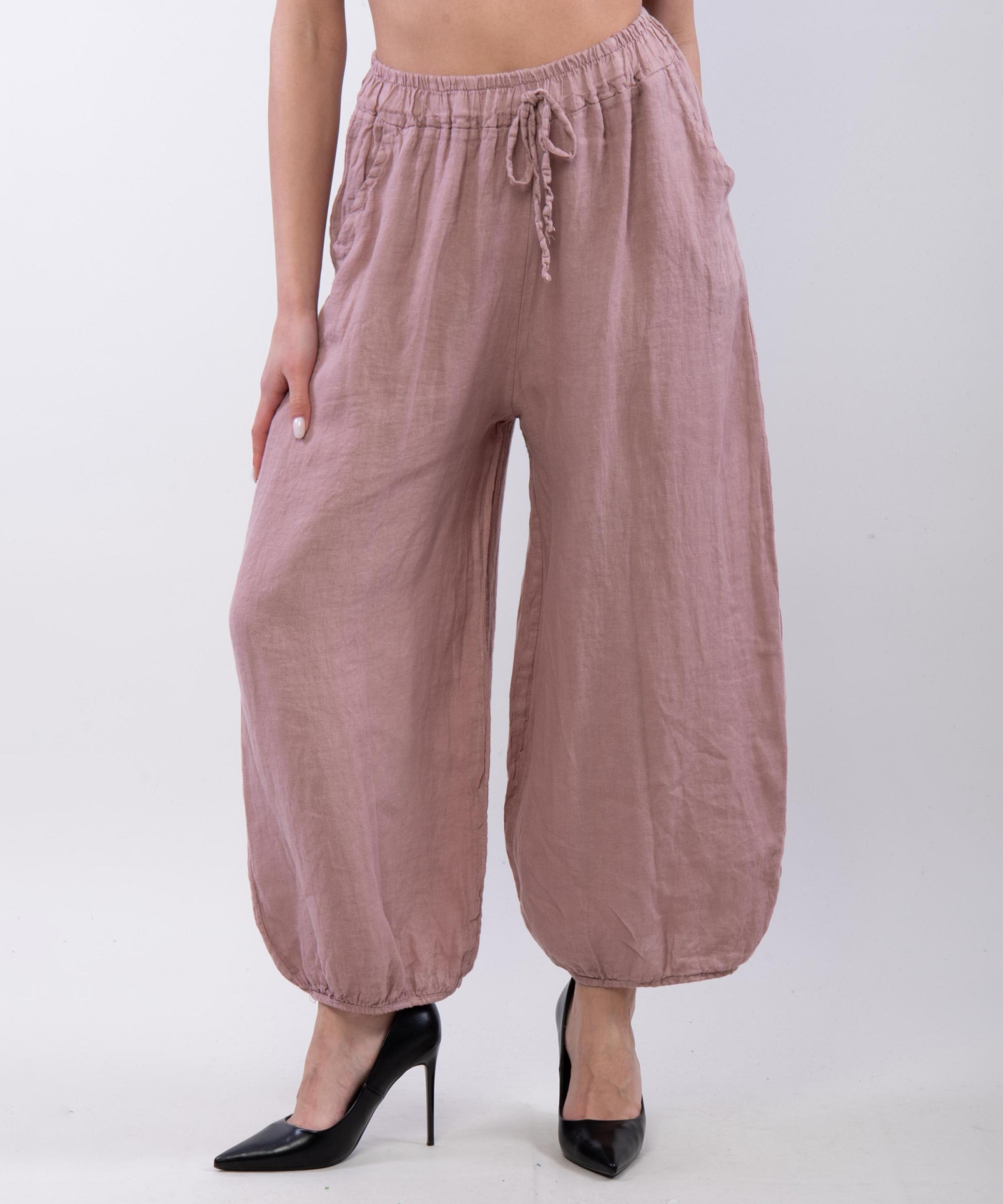 Pantalone Lino a Palloncino