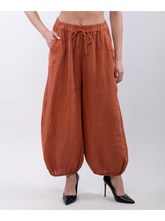 Pantalone Lino a Palloncino