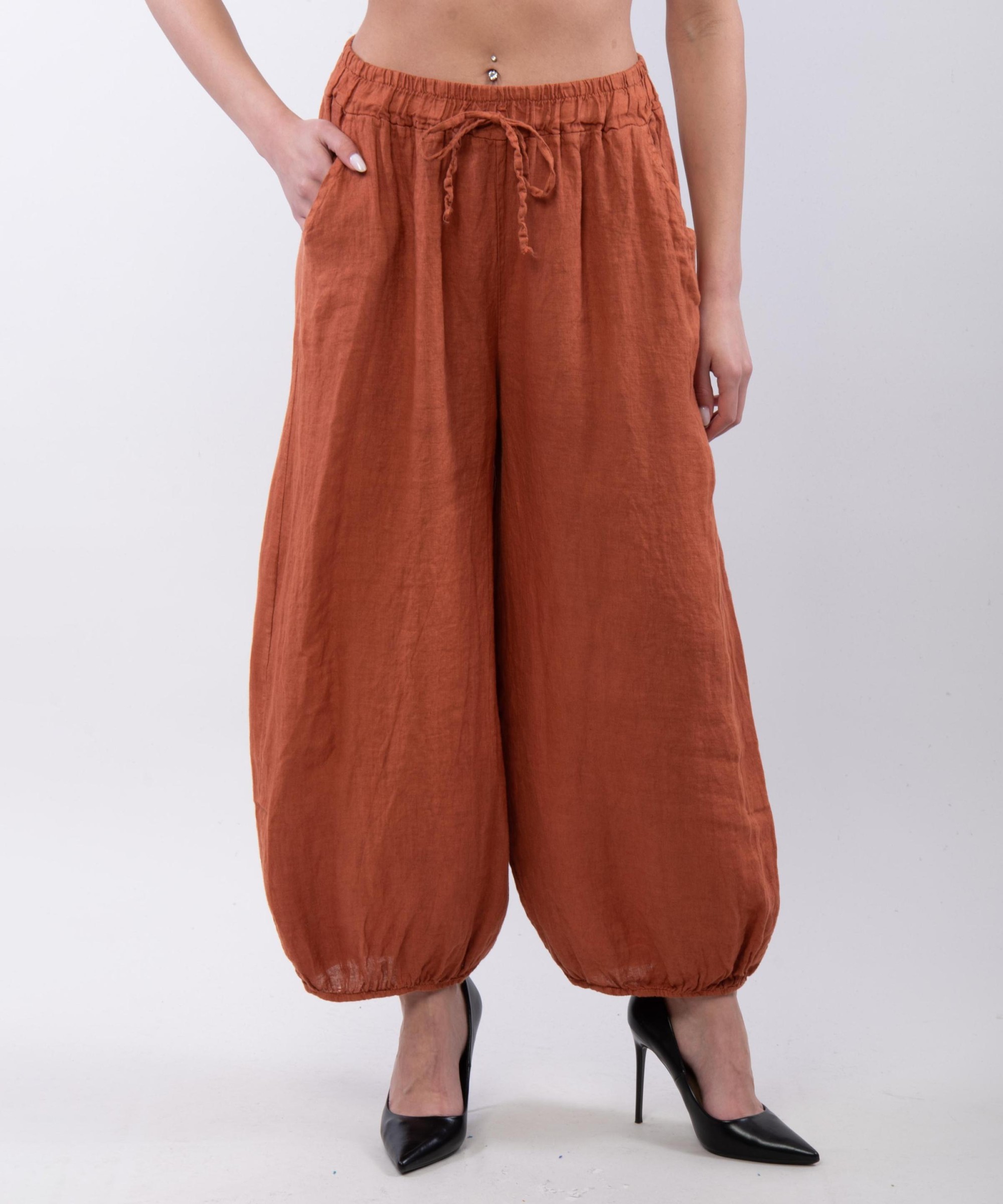 Pantalone Lino a Palloncino