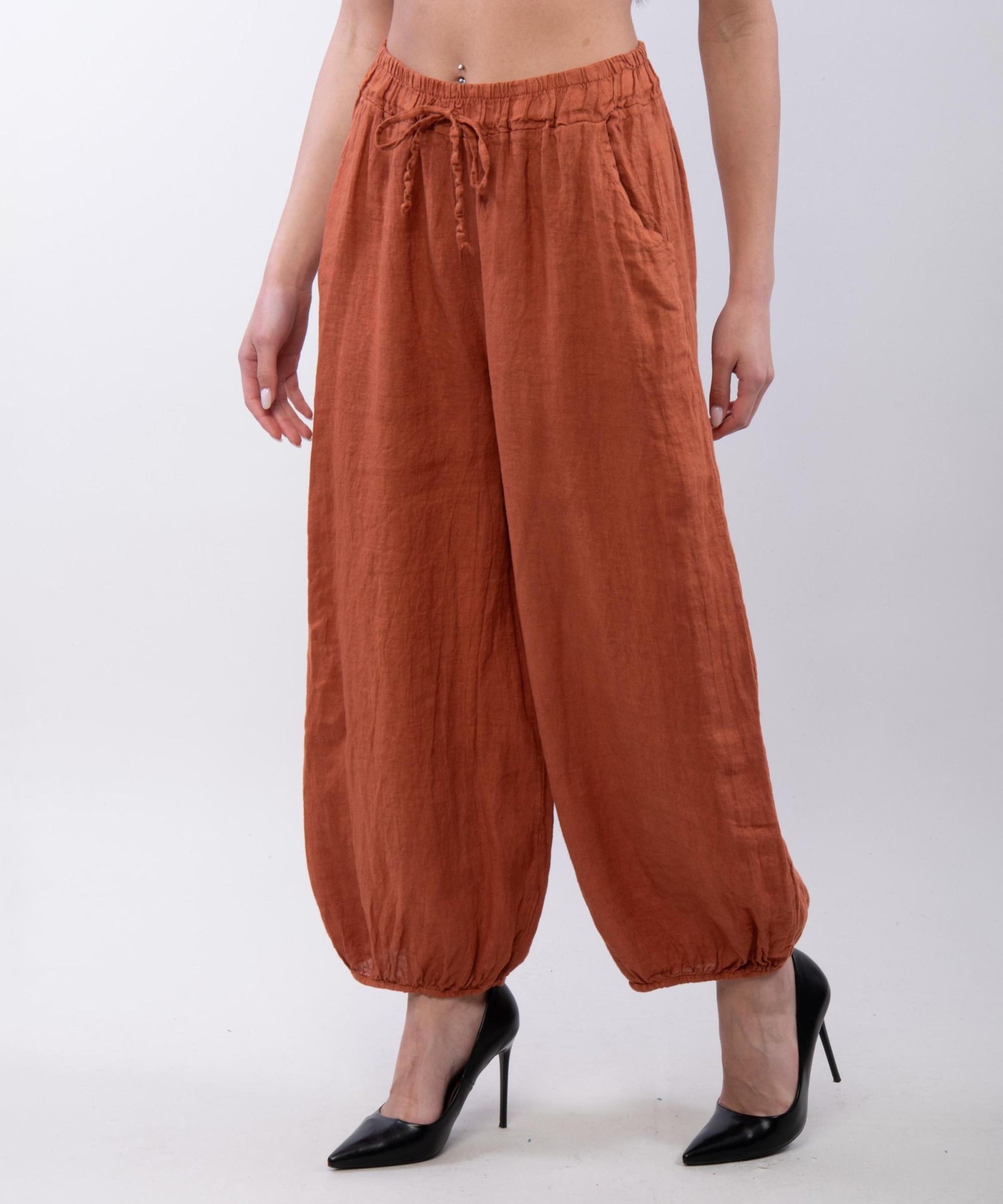 Pantalone Lino a Palloncino