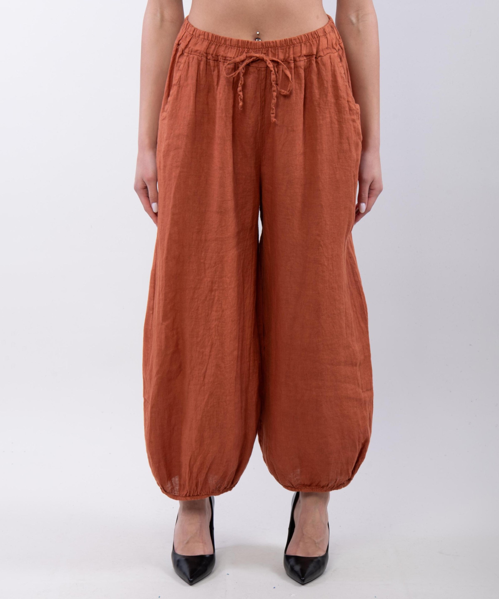 Pantalone Lino a Palloncino