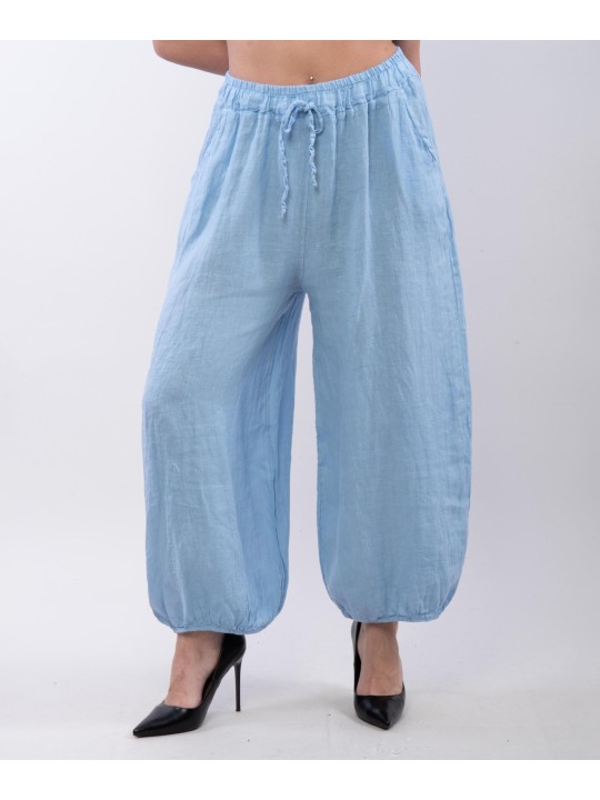 Pantalone Lino a Palloncino