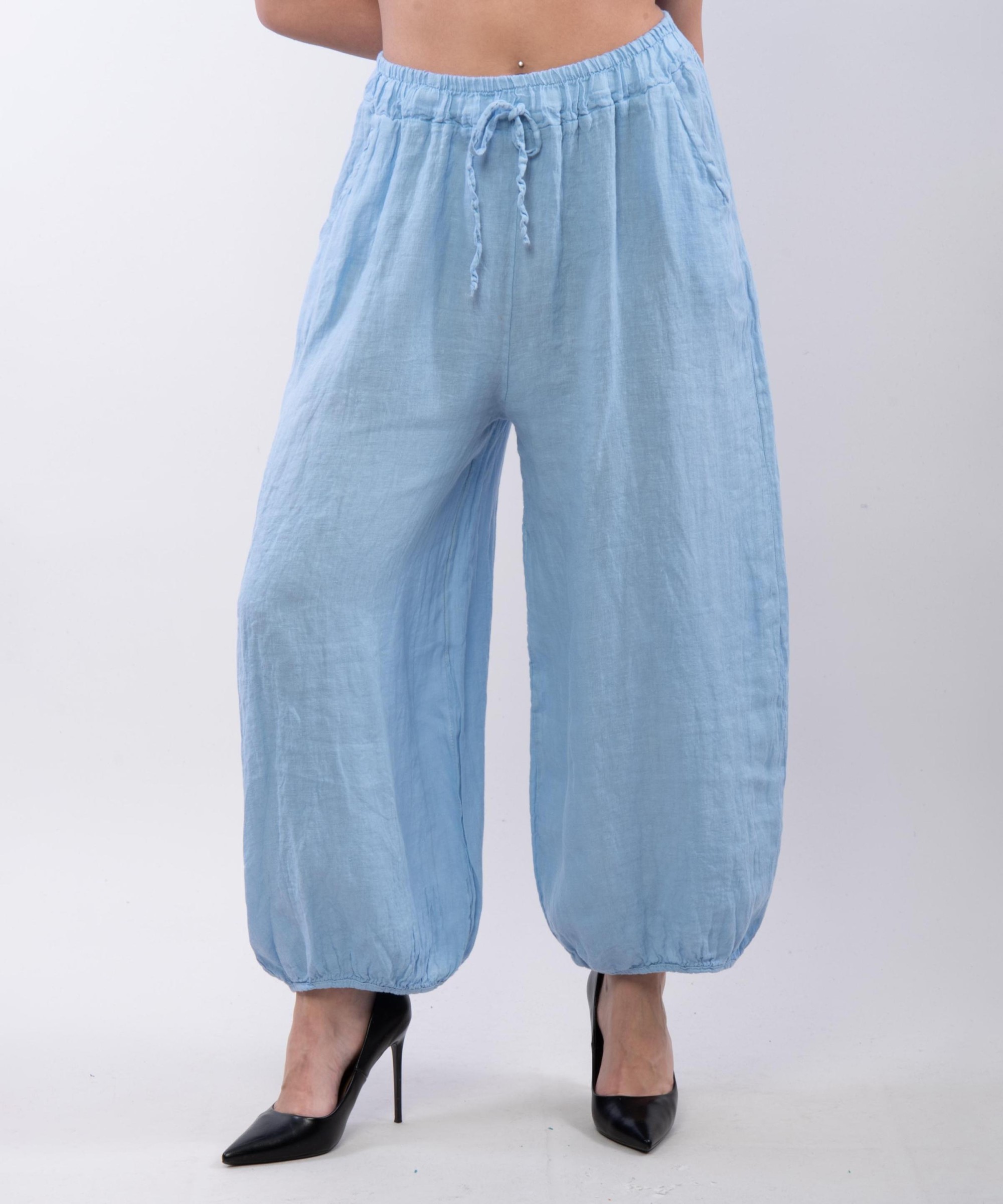 Pantalone Lino a Palloncino