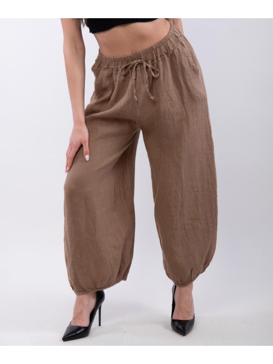 Pantalone Lino a Palloncino