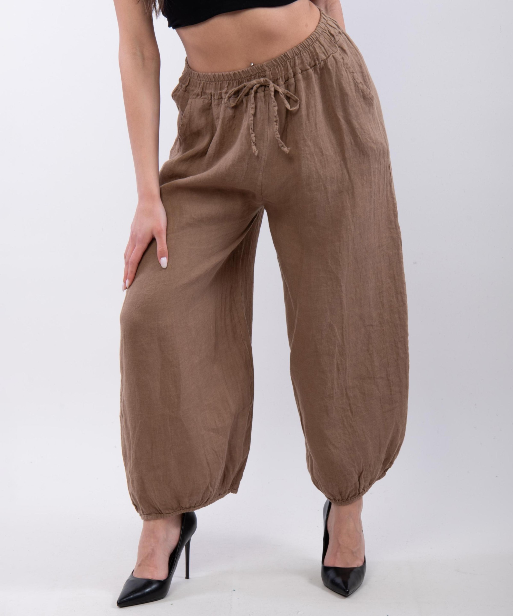 Pantalone Lino a Palloncino