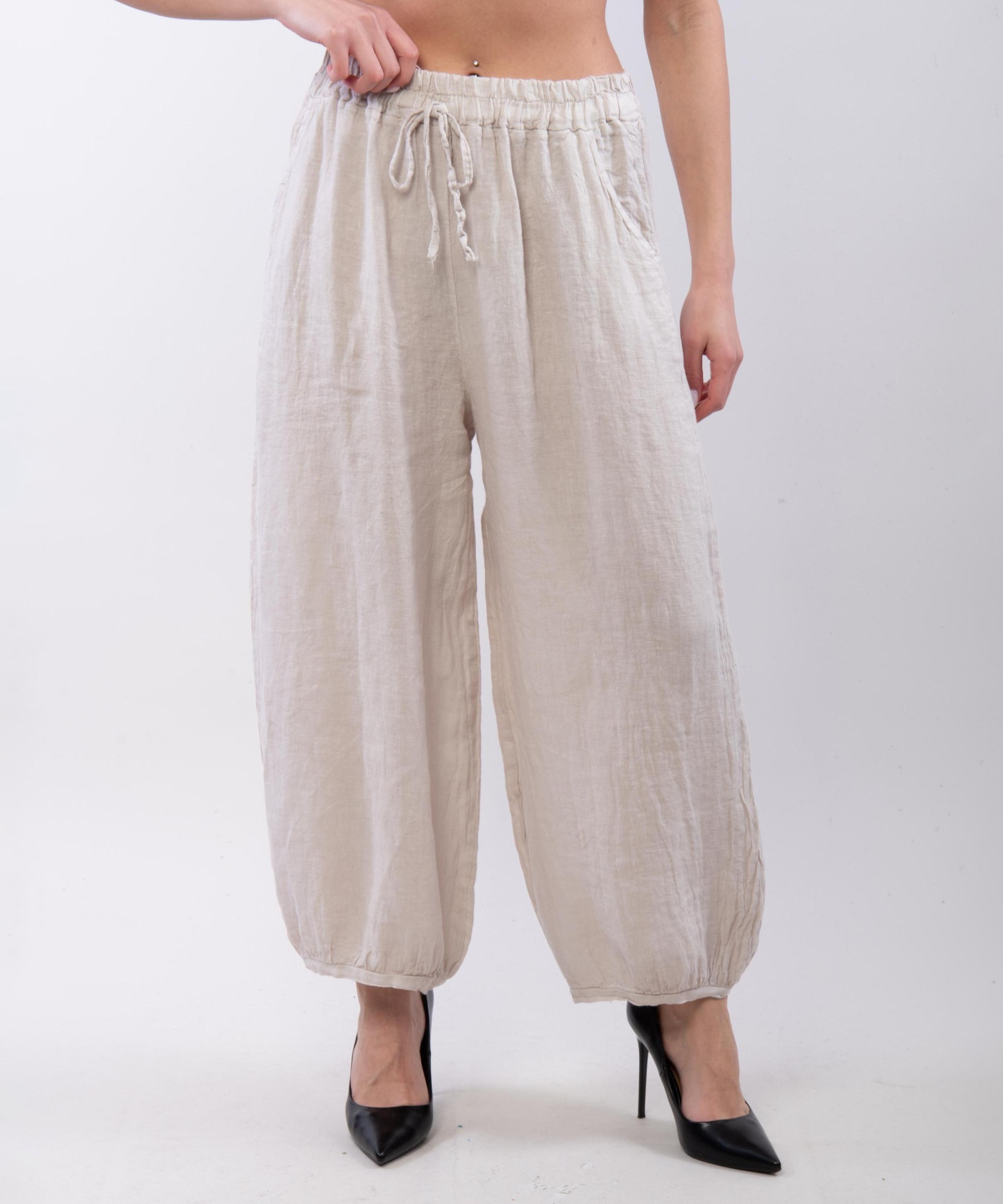 Pantalone Lino a Palloncino
