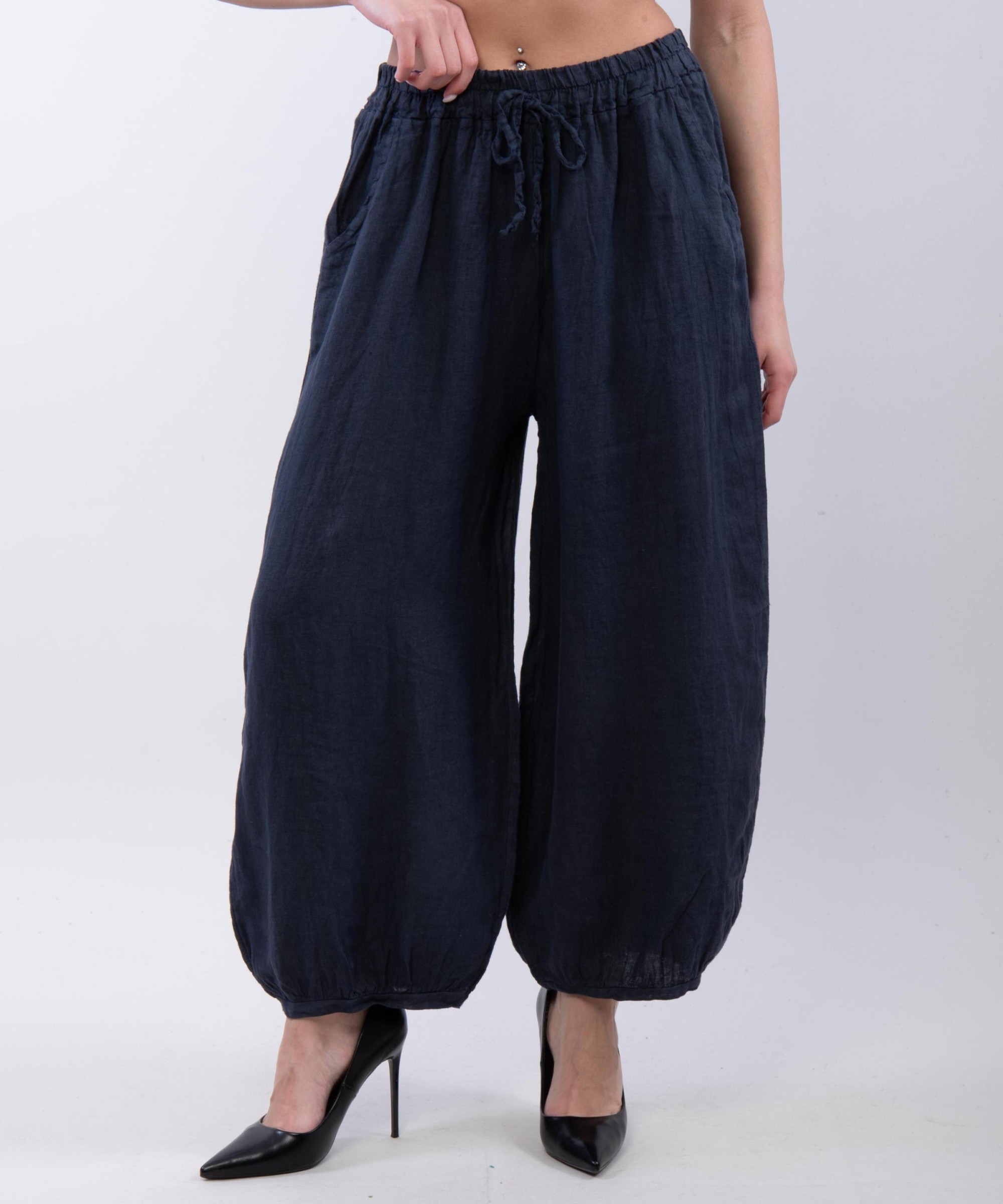 Pantalone Lino a Palloncino