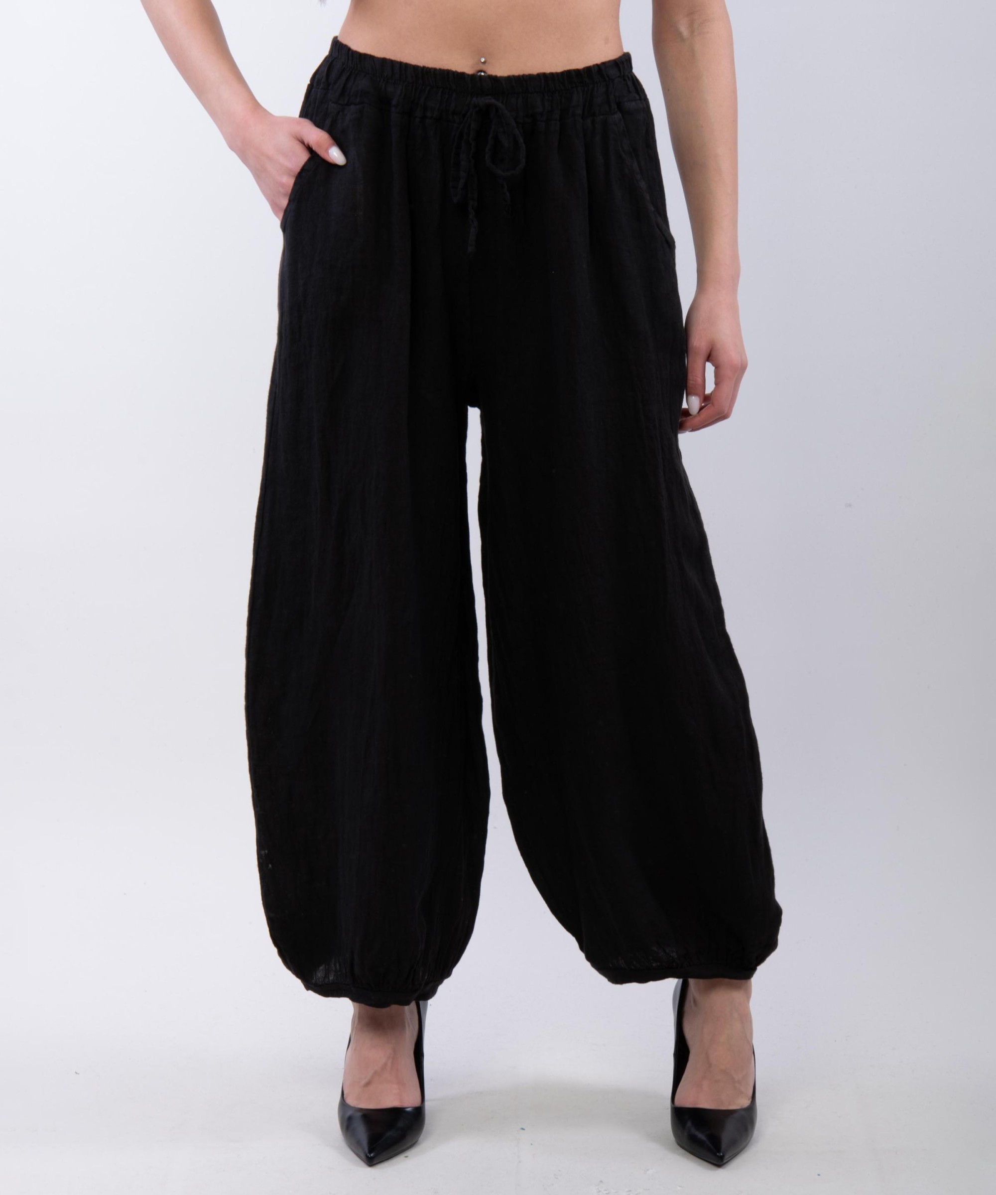 Pantalone Lino a Palloncino