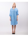 camicia lunga con bottoni