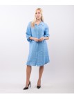camicia lunga con bottoni