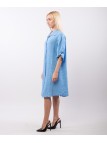 camicia lunga con bottoni