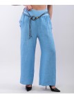 Pantalone con bottoni sulle tasche
