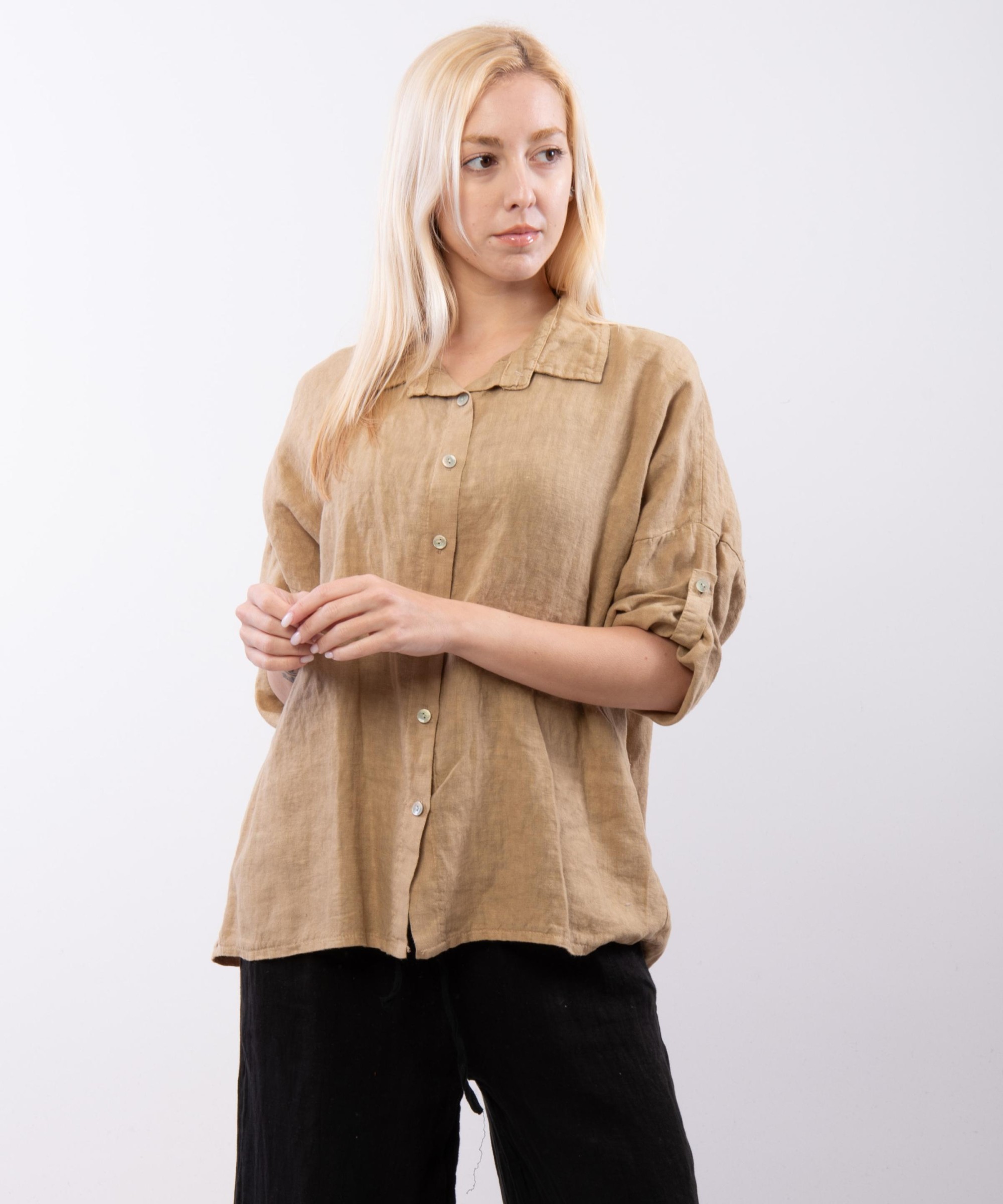 camicia lino