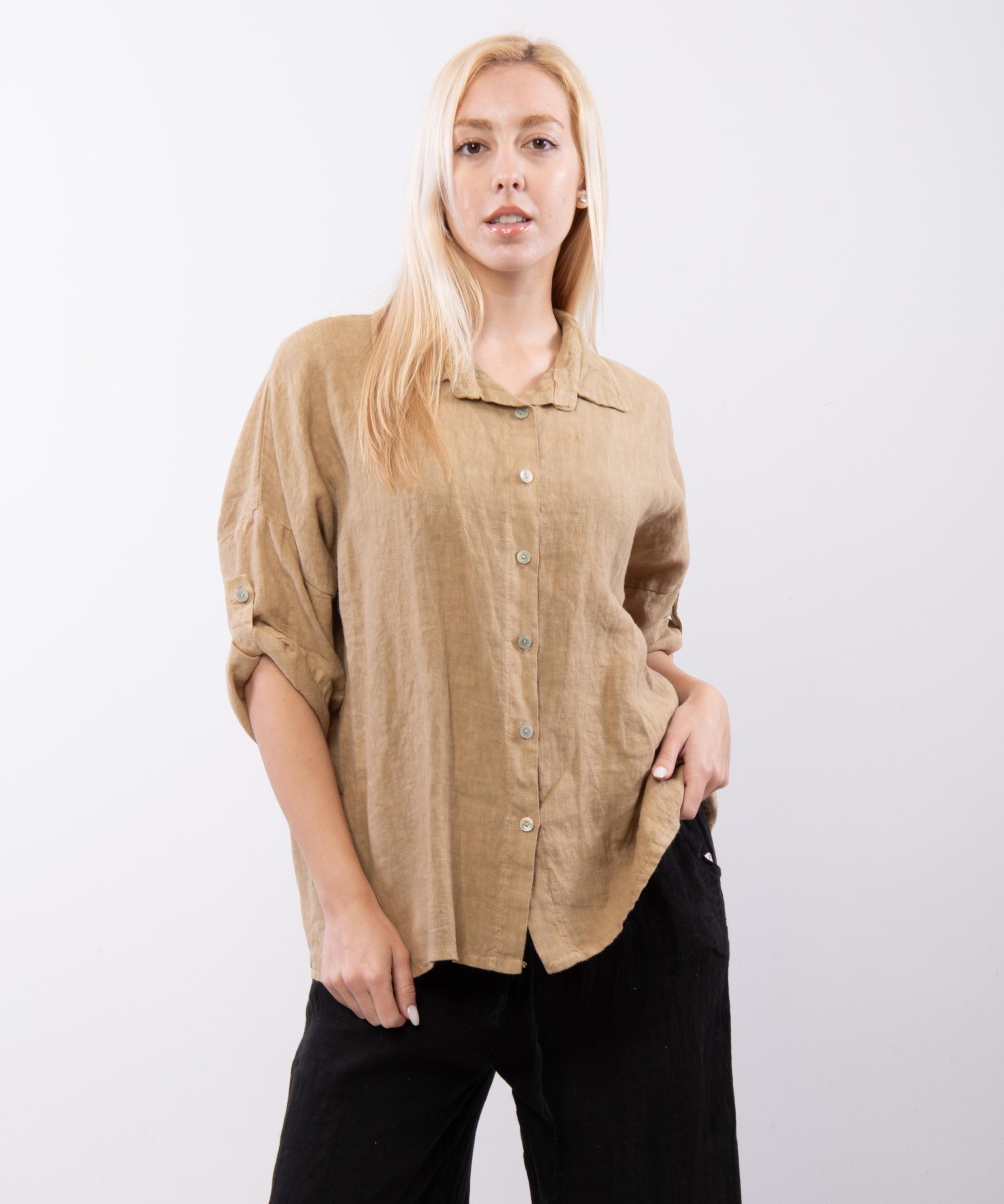 camicia lino