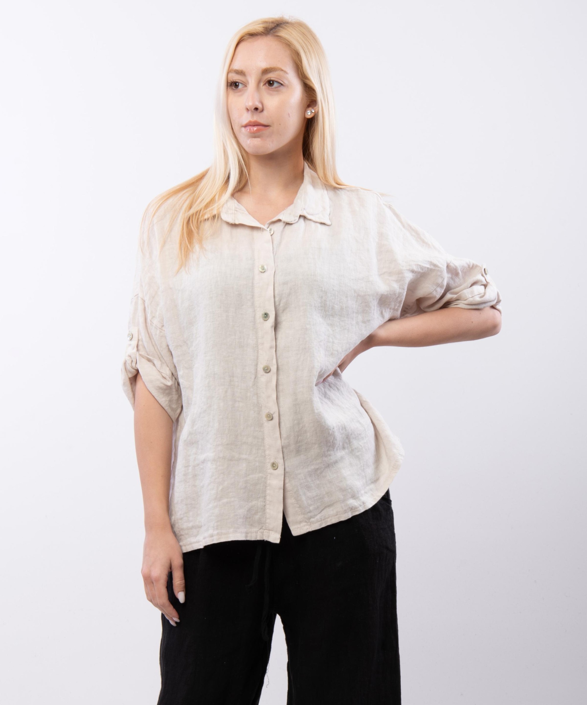 camicia lino