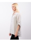 Camicia Lino Bottone Singolo
