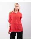 Camicia Lino Bottone Singolo
