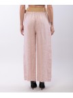 Pantalone Culotte Lino con Cintura