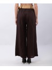 Pantalone Culotte Lino con Cintura