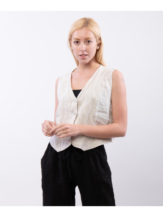 Gilet Lino